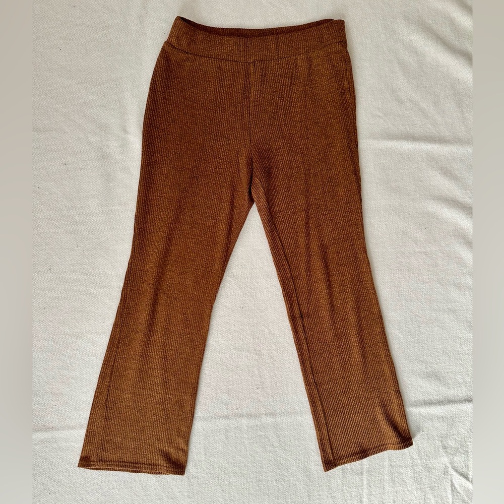 Time and Tru Jersey Knit Ribbed Pants